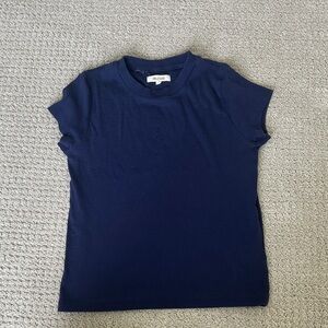 Madewell Women's Navy Short Sleeve Tee